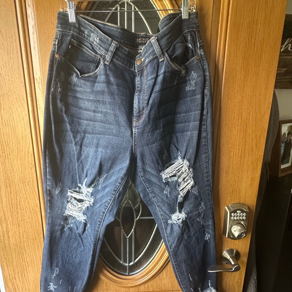 Judy Blue Dark and Light Wash Jeans
